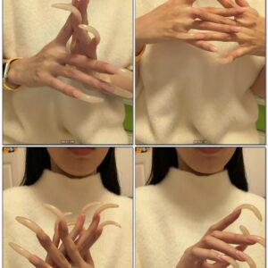 #1035 – Casual Showing Of My Very Long Nails