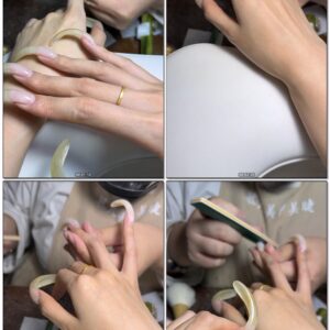 #1021 – My Longest Natural Nails Bare At Manicurist Pt.7