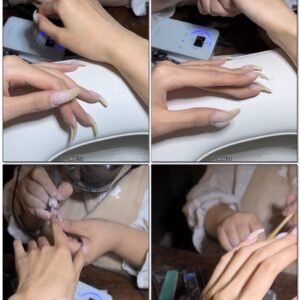 #1091 – Nail Care At Manicurist For My Natural Square Nails Pt.1