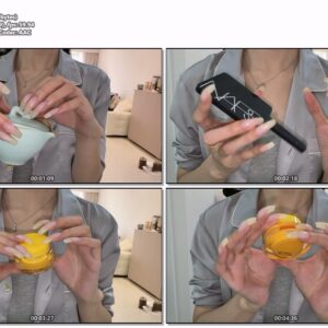 #1115 – Tapping With My Long Natural Nailbed Nails Pt.2
