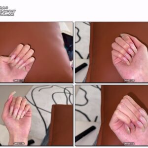 #1117 – Close Up Showing Of My Shiny Long Nailbeds