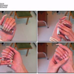 #1118 – Close Up Tapping And Show Of My Natural Nails