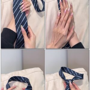#1121 – My Natural Long Nailbed Nails On Tie
