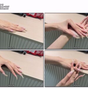 #1152 – Tapping And Posing My Natural Nails On Window Frame
