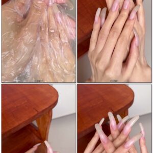 #1154 – Revealing My Natural Nails Under Plastic Gloves