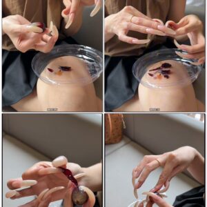 #973 – Peeling Grapes With My Long Shiny Nails