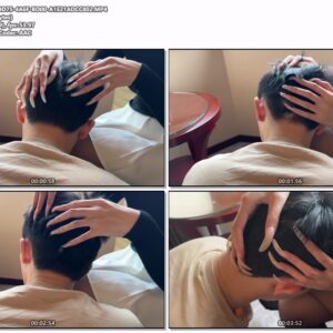 #955 – Giving A Head Massage With My Long Natural Nails