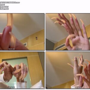 #1078 – Man Showing Undernails Of My Long Natural Nails